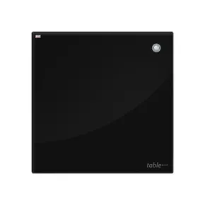 Glasmagnettafel 45x45 cm - Schwarz